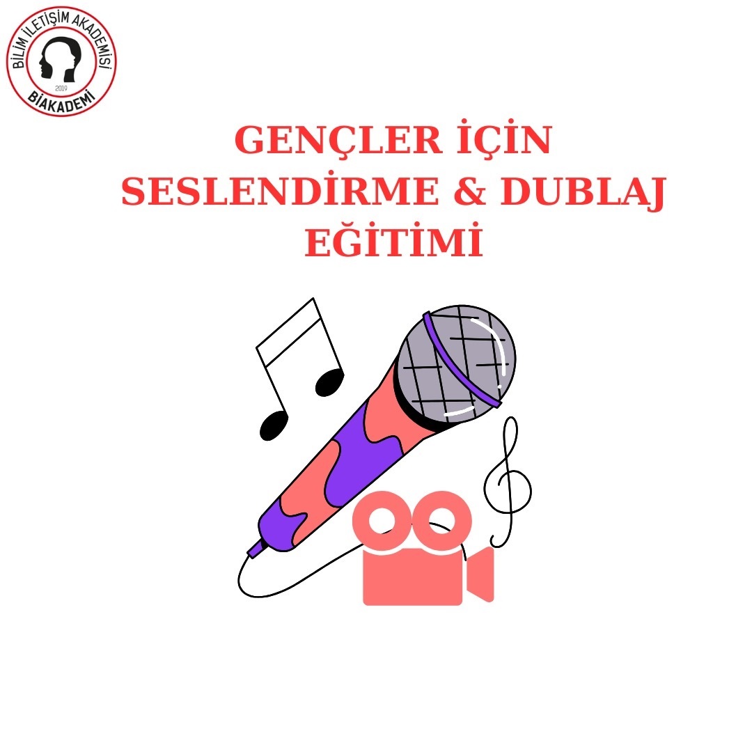 12 – 17 Yaş Seslendirme ve Dublaj Eğitimi